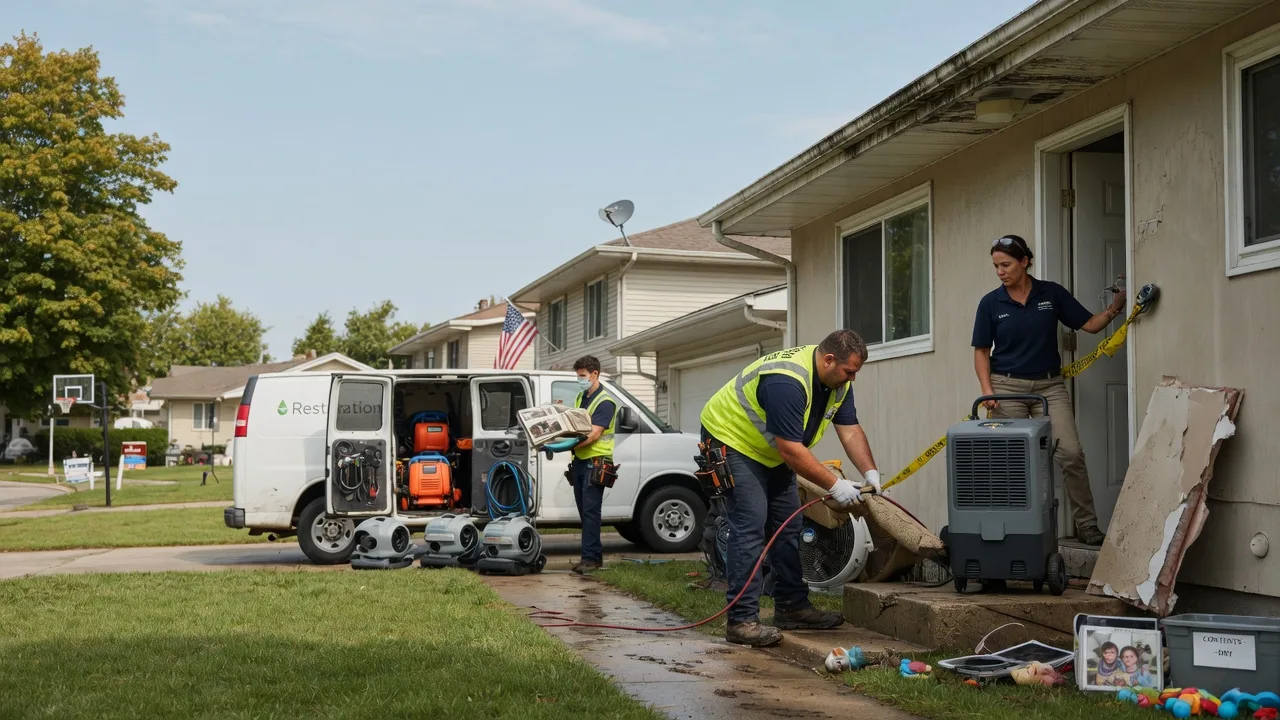 Water Damage Restoration in Megargel, TX near me
